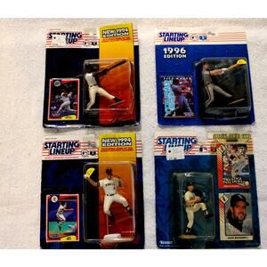Lot of 4 Starting Lineup Baseball– C.Fielder, J. Manto, J. Bell, J. McDowell